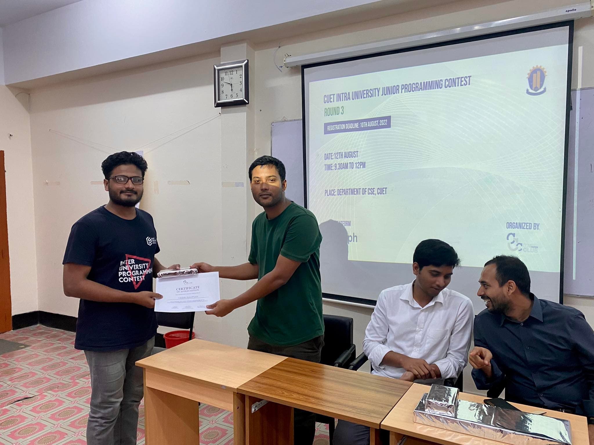 CUET Inter University Programming Contest 2022